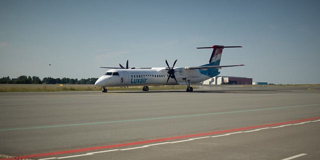 Luxair De Havilland Dhc 8 400 Dash 8q aircraft