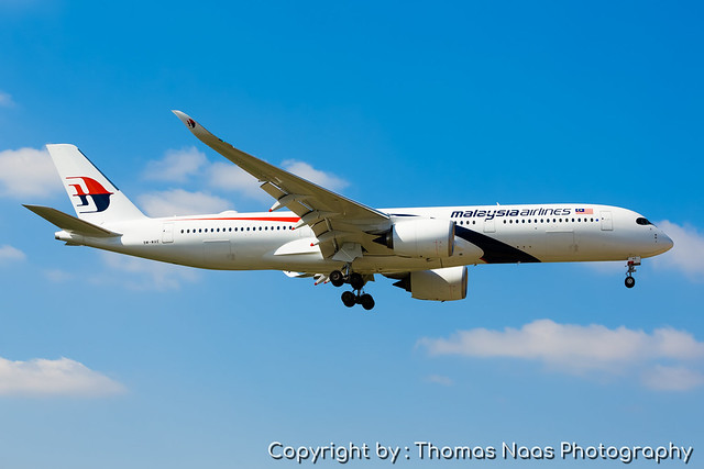 Malaysia Airlines Airbus A350 900 aircraft