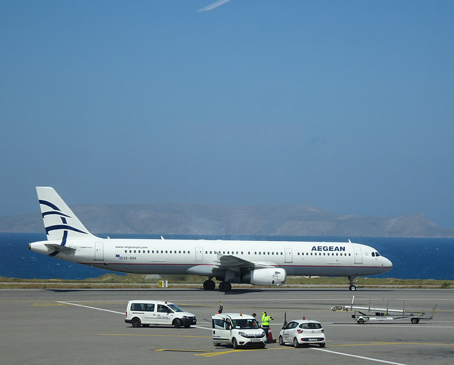 Aegean Airlines Airbus A321 aircraft