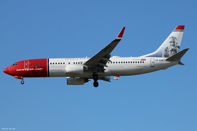 Norwegian Air Shuttle Boeing 737 800 aircraft