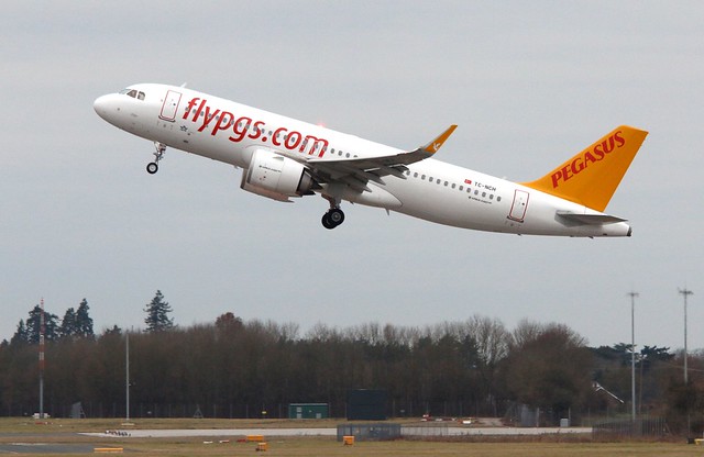 Pegasus Airlines Airbus A320 aircraft