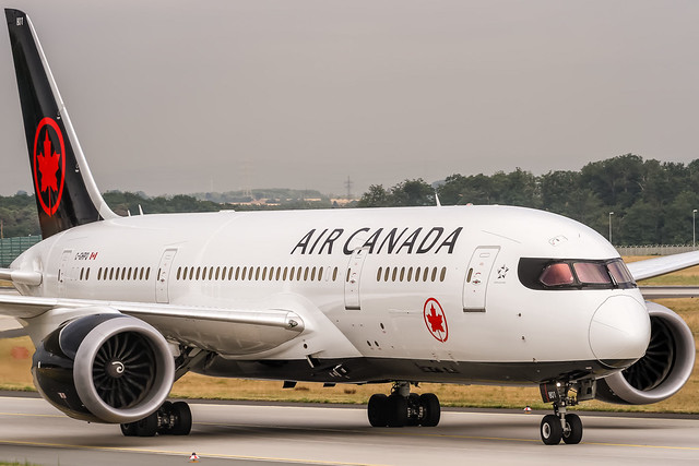 Air Canada Boeing 787 8 aircraft
