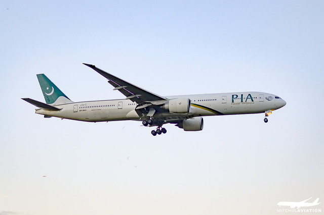 PIA Pakistan International Airlines Boeing 777 300 aircraft