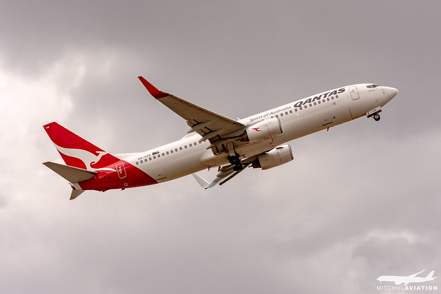 Qantas Boeing 737 800 V2 aircraft