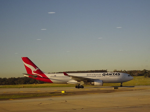 Qantas Airbus A330 200 V1 aircraft