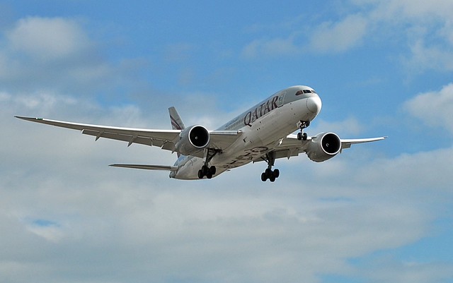 Qatar Airways Boeing 787 8 aircraft