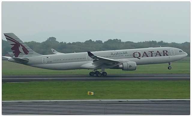 Qatar Airways Airbus A330 300 V1 aircraft