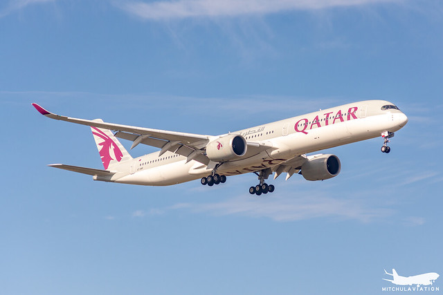 Qatar Airways Airbus A350 1000 aircraft