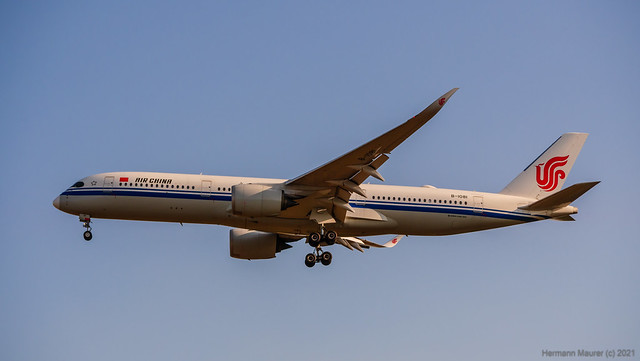 Air China Airbus A350 900 aircraft