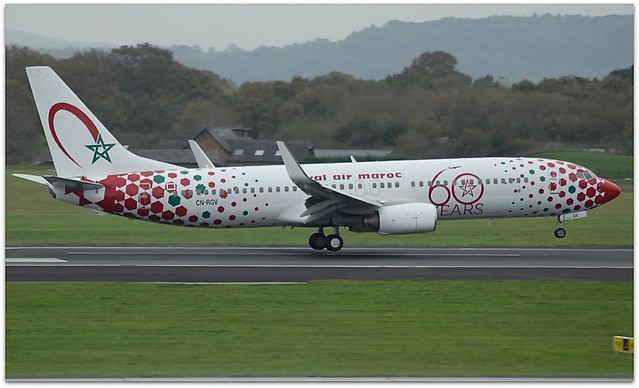 Royal Air Maroc Boeing 737 800 aircraft