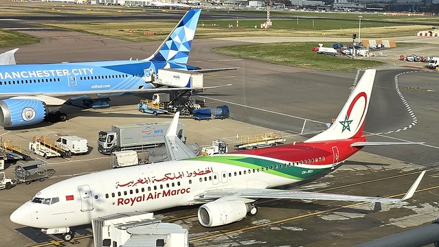Royal Air Maroc Boeing 737 700 aircraft
