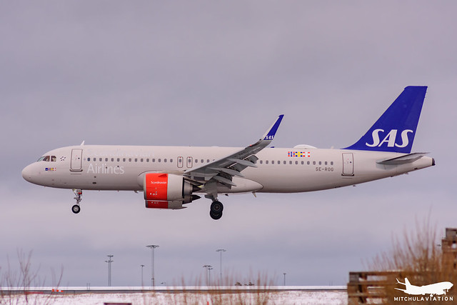 SAS Scandanavian Airlines aircraft