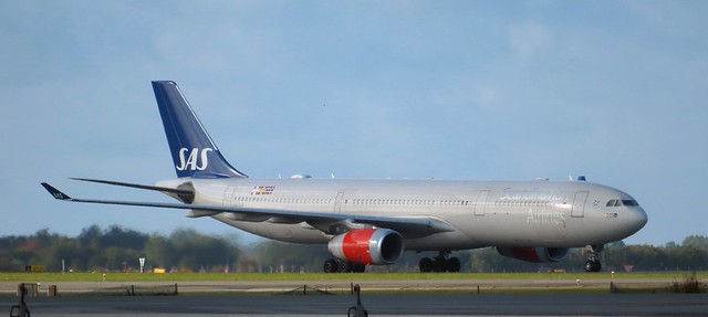 SAS Scandanavian Airlines Airbus A330 300 aircraft