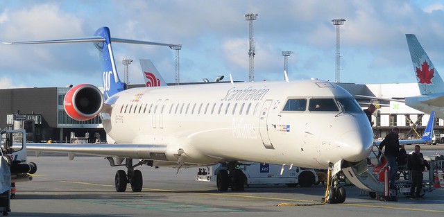 SAS Scandanavian Airlines Canadair Regional Jet 900 aircraft