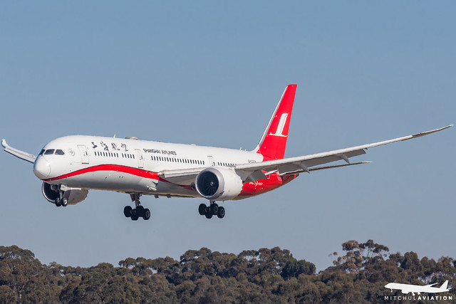 Shanghai Airlines aircraft