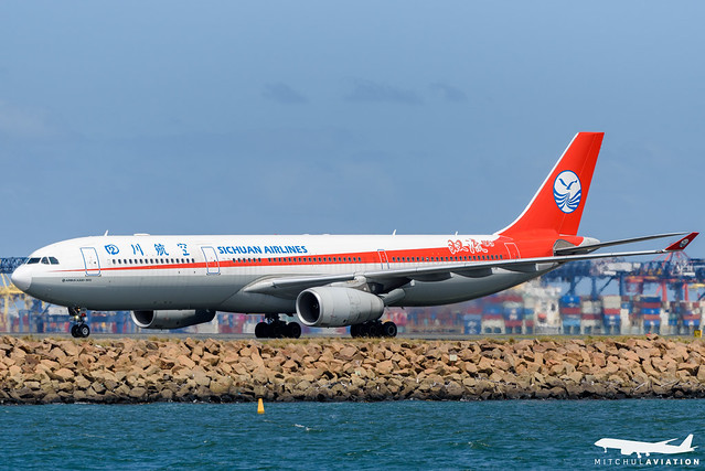 Sichuan Airlines Airbus A330 200 aircraft