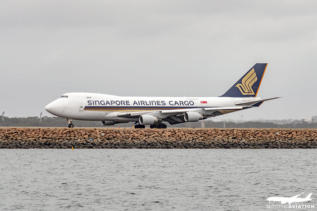 Singapore Airlines Boeing 747 400 aircraft