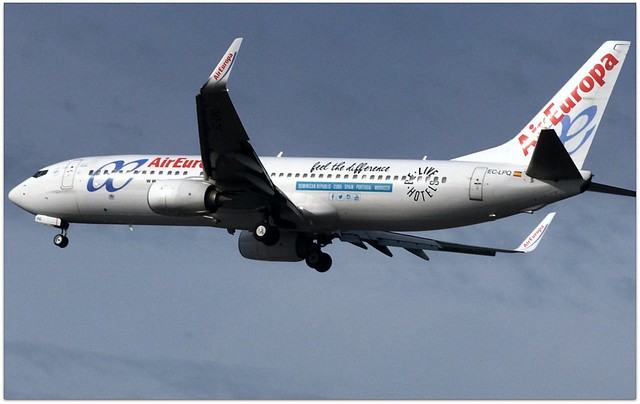 Air Europa Boeing 737 800 aircraft