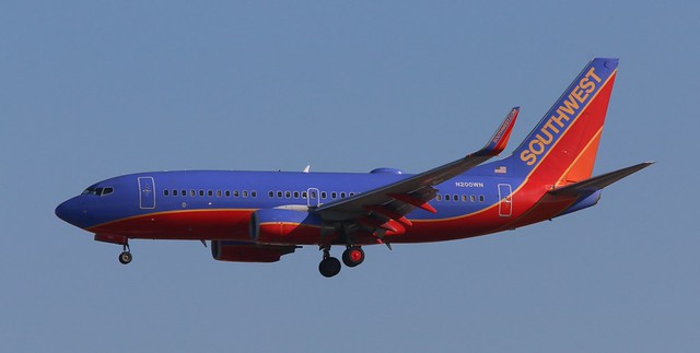 Southwest Boeing 737 700 aircraft