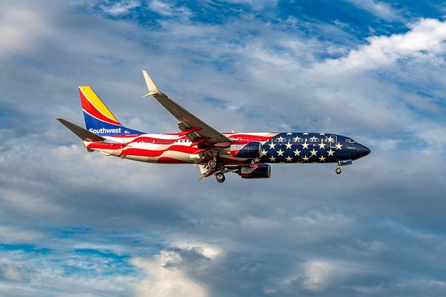 Southwest Boeing 737 800 aircraft