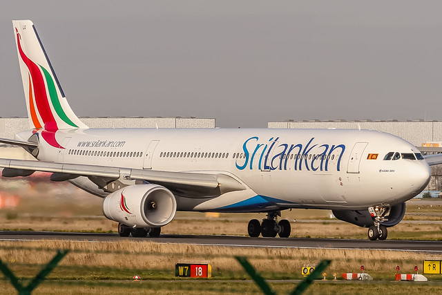 Sri Lankan Airlines Airbus A330 200 V2 aircraft