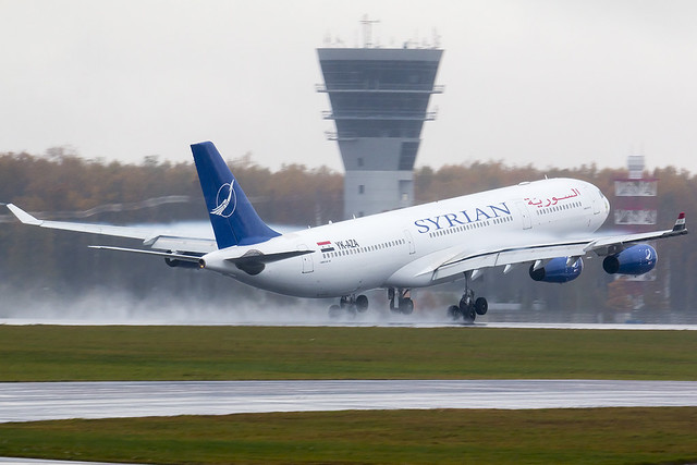 Syrian Arab Air aircraft