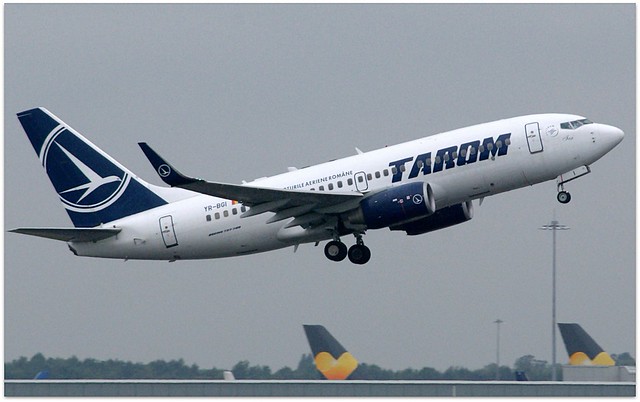 Tarom Boeing 737 700 aircraft