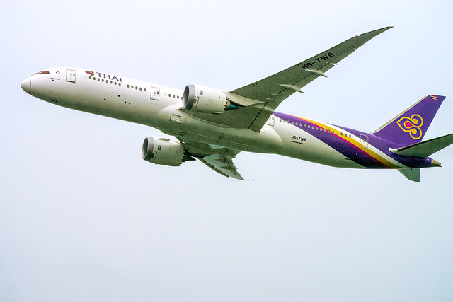 Thai Airways Boeing 787 9 aircraft