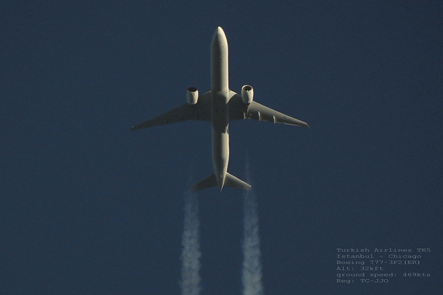Turkish Airlines Boeing 777 300er aircraft