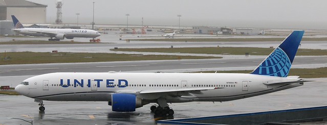 United Airlines Boeing 777 V3 aircraft
