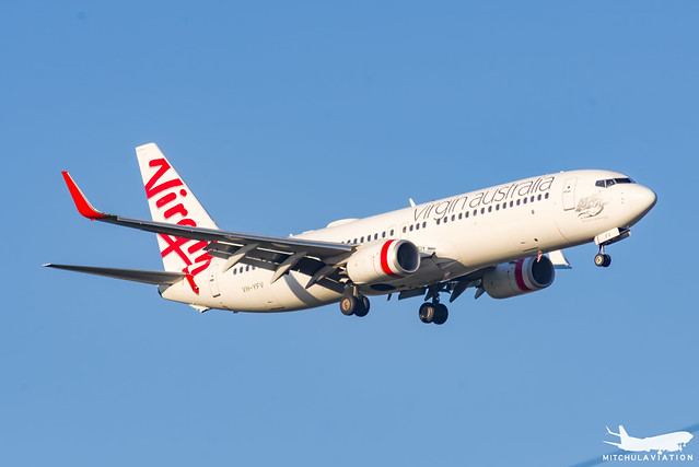 Virgin Australia Boeing 737 800 aircraft