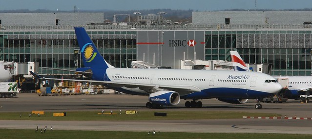 RwandAir Airbus A330 aircraft