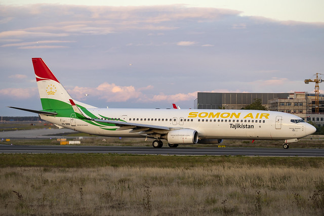 Somon Air Boeing 737 900 aircraft