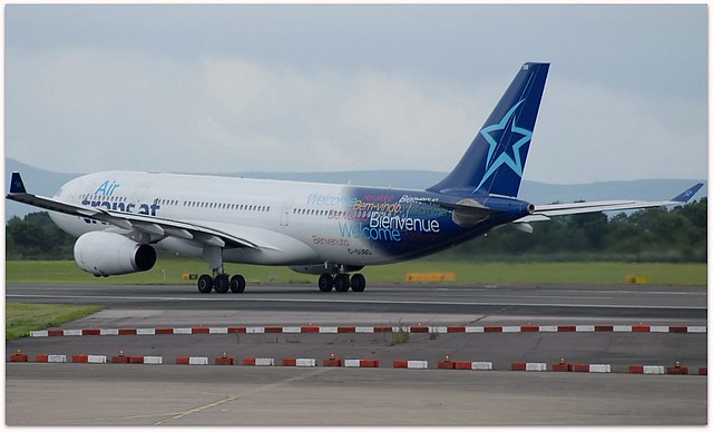 Air Transat Airbus A330 300 aircraft