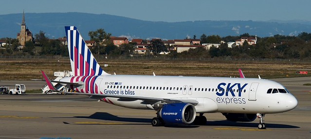 Sky Express aircraft