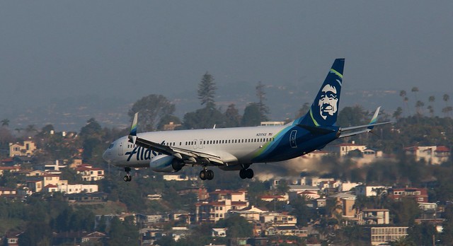 Alaska Airlines Boeing 737 900 aircraft