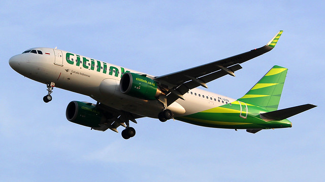 Citilink Indonesia aircraft