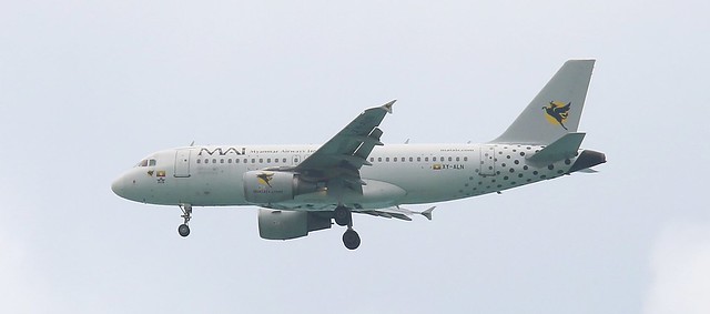Myanmar Airways International Airbus A319 aircraft