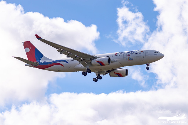 Nepal Airlines aircraft