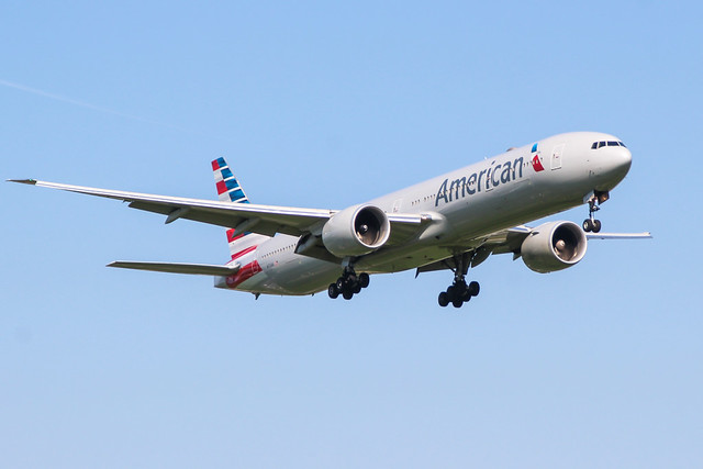 American Airlines Boeing 777 300er aircraft