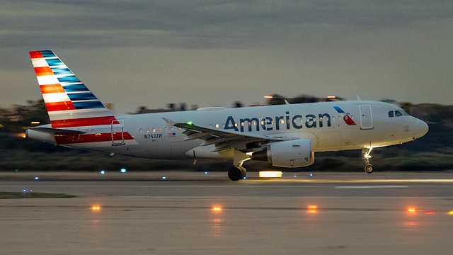 American Airlines Airbus A319 aircraft