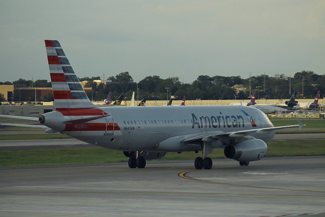 American Airlines Airbus A320 aircraft