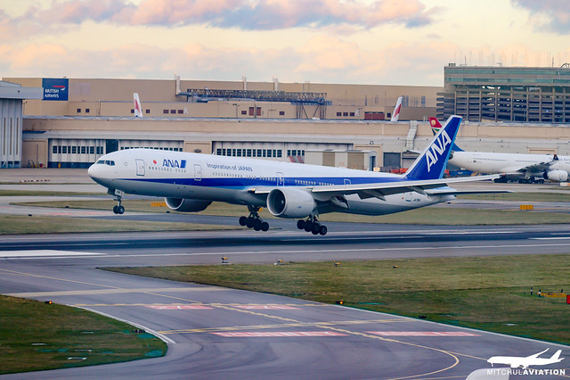 ANA - All Nippon Airways Boeing 777 200 200er V1 aircraft