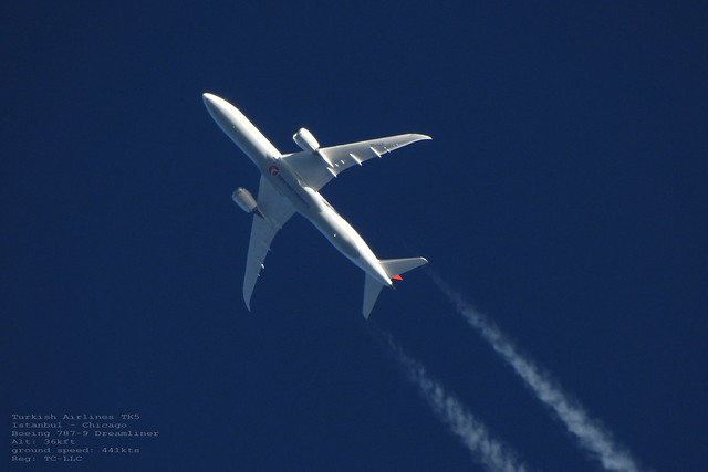 AJet Anadolujet Boeing 787 9 aircraft