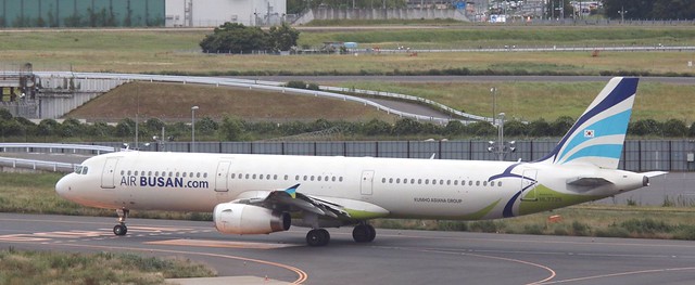Air Busan Airbus A321 aircraft