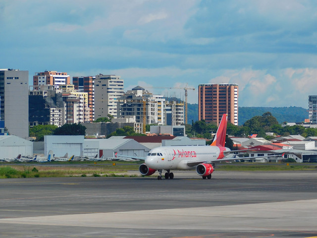 Avianca Airbus A319 aircraft