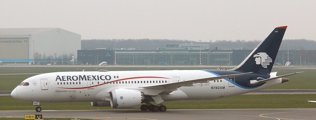 Aeromexico Boeing 787 8 aircraft