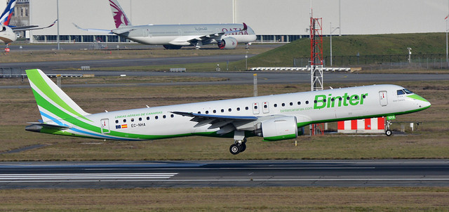 Binter Canarias aircraft