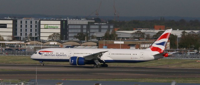 British Airways Boeing 787-9 aircraft