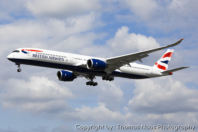 British Airways Airbus A350-1000 aircraft